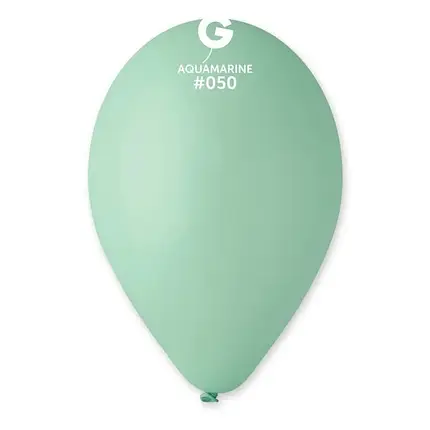 Латексна повітряна кулька  (30см) AQUAMARINE (#050) GEMAR