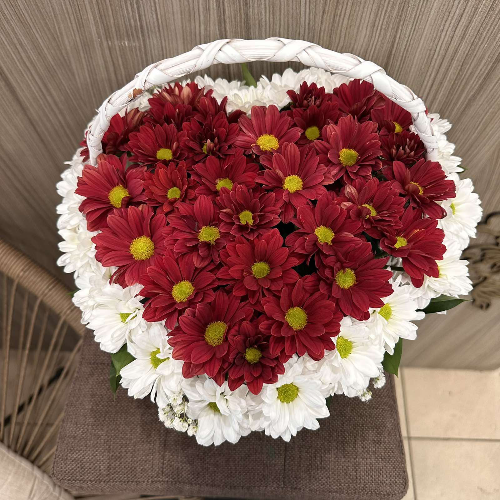 Квітковий кошик "Fiery Heart"
